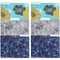 Plastic File Cabinet Folders 1/3 Cut Tab, Floral Designs (Letter Size, 6 Pack)